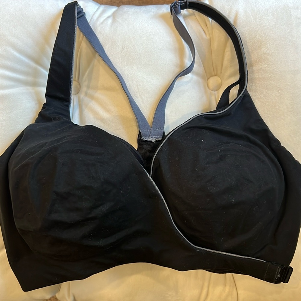 VSX Black & Gray Sports Bra